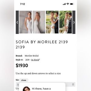 Mori Lee Sofia Wedding Dress